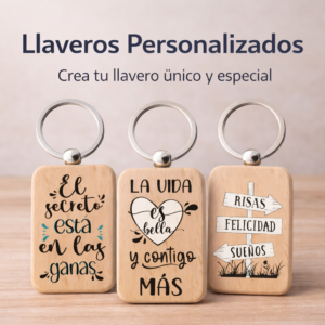 Llaveros personalizados