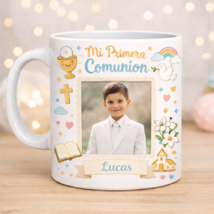 Taza personalizada comunión