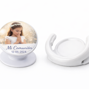 Pack 100 set Sujetamóvil comunión personalizado con foto