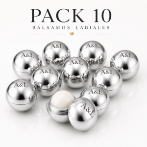 Pack de 10 Bálsamos Labiales Personalizados