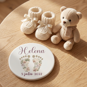 Pack 12 Posavasos personalizados para bautizo niño (copia)