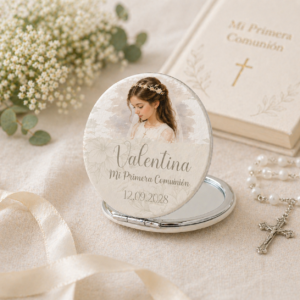 Pack de 10 espejo comunion niña personalizado