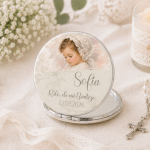 Pack de 10 espejo bautizo personalizado