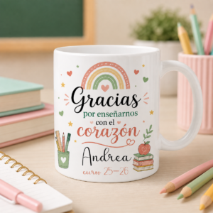 Taza personalizada gracias Profe