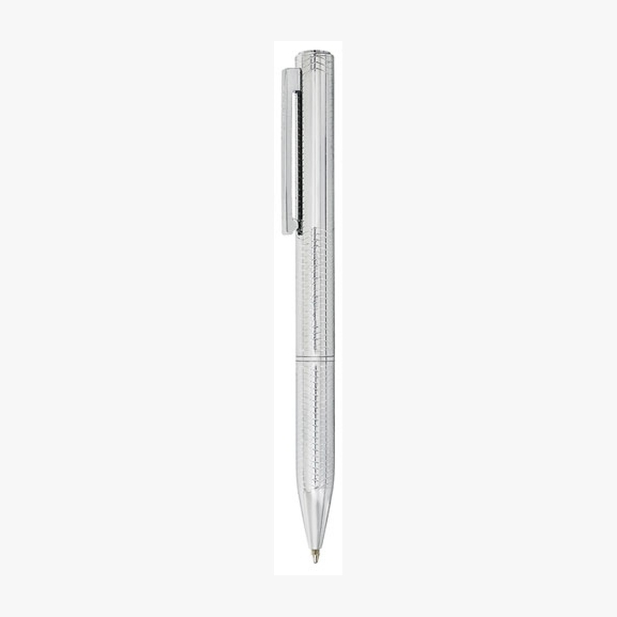 Bolígrafo metálico personalizado Classic de Pierre Cardin – vista lateral
