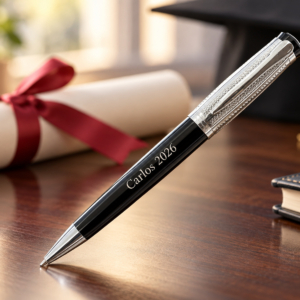 Bolígrafo grabado personalizado Boston de Pierre Cardin en ambiente de regalo