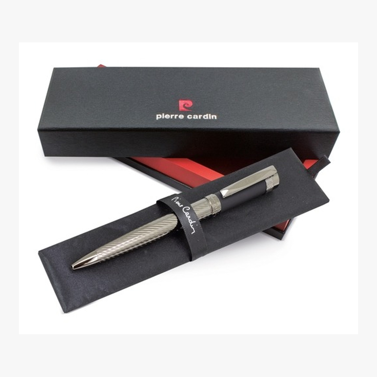 Bolígrafo elegante personalizado Chamonix de Pierre Cardin – vista lateral