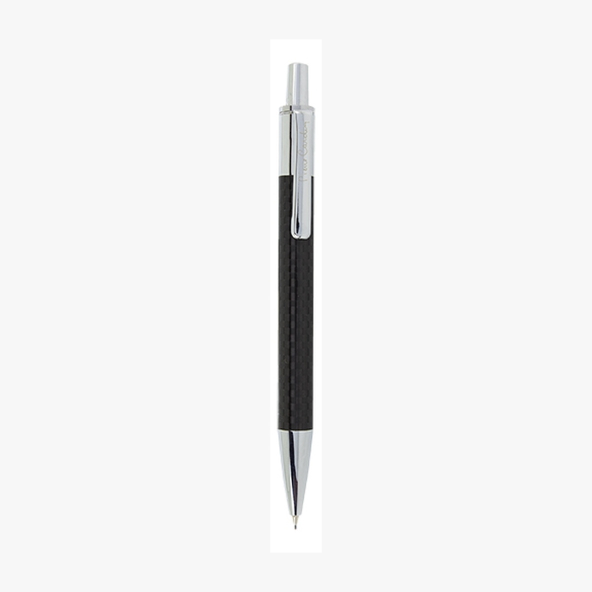 Set de escritura personalizado Carbon Fiber de Pierre Cardin – vista lateral
