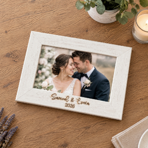 Portafotos madera HORIZONTAL | Personalizable